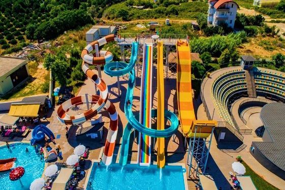 İyi bir fiyat. Su Parkı Oyun Alanı Ekipman Yüzme Havuzu Oyunlar Fiberglass Slide çevrimiçi