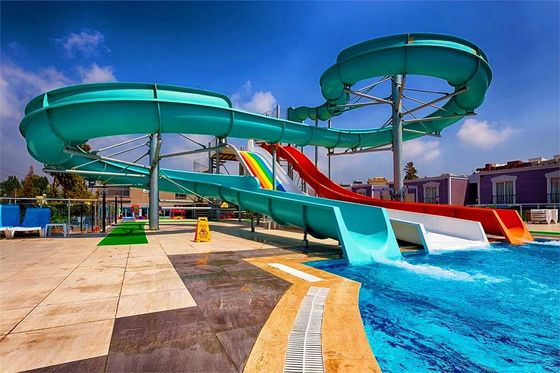 İyi bir fiyat. Karnaval Eğlence Atlılar Su Oyuncak Parkı Aqua Kid Havuzu Kaydırma Fiberglass Satılık çevrimiçi