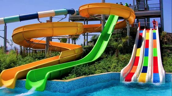 İyi bir fiyat. Açık Hava Ticari Yüzme Havuzu Tasarımı Eğlence Su Kaydırma Set çevrimiçi