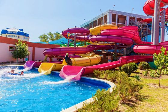 Ticari Su Parkı Ekipmanı Çocuklar için Küçük Su Kaydırması