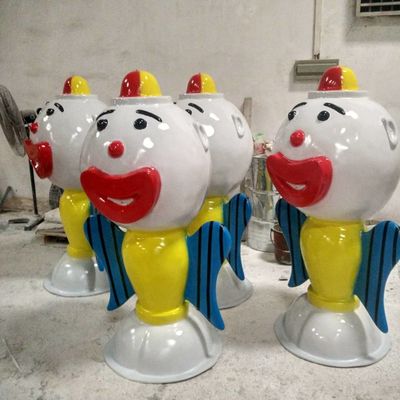 İyi bir fiyat. Su Parkı Çocuklar Su Splash Pad Ekipmanları Büyük Başlı Palyaço Çocuklar için Yüzme Havuzu çevrimiçi