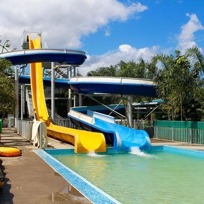 İyi bir fiyat. High Speed Racing Fiberglass Water Park Slide with 6-8mm Thickness and Over 10 Years Service Life çevrimiçi