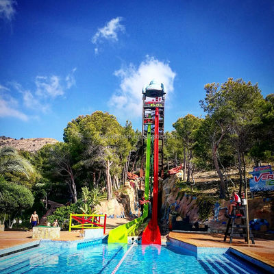 İyi bir fiyat. Commercial Fiberglass Water Slide for Resort and Hotel with 12 Years Service Life Suitable for Children and Adults çevrimiçi