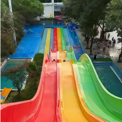 İyi bir fiyat. Water Park Slide Fiberglass Swimming Pool Outdoor Playground Equipment For Home Commercial Over 10 Years Old çevrimiçi