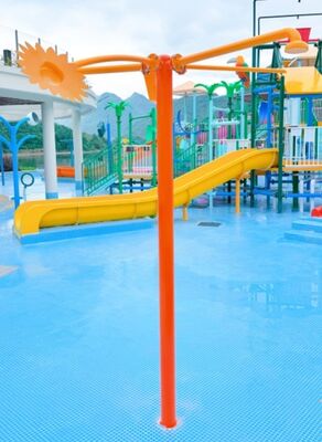 Kalite Paslanmaz çelik güneşböceği su püskürtücüsü Özellik Aqua Park için düzensiz şekil ve çocuk havuzu Fabrika