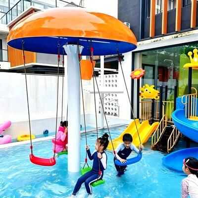İyi bir fiyat. İnteraktif Su Oyunu Ekipmanı Cam Lifi Galvanizli Çelik Mantar Sızdırma Yastığı Ticari Su Parkı Çocuk Havuzu çevrimiçi