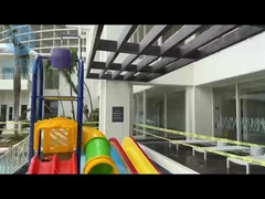 Açık hava oyun alanı su oyun ekipmanları dökme kovası, su püskürtücüleri satılıyor