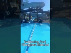 Ticari Çocuklar Eğlence Su Parkı Oyunlar Kaydırma, Yüzme Havuzu Su Kaydırma