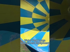 UV direnci 14m su parkı kaydırma ticari sıçrama kase ve kasırga kaydırma