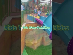 Küçük Boomerang Su Kaydırması Çocuk Fiberglass Yüzme Havuzu Kaydırması, Çocuk Fiberglass Su Kaydırması