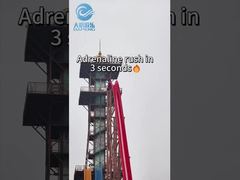 Ticari Eğlence Parkı Resort İçin Yüksek Hızlı Su Parkı Kaydırağı Fiberglas Heyecanlı Su Kaydırağı